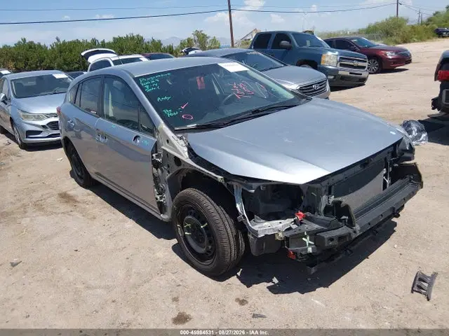 4S3GTAA65K3725688 — 2019 Subaru Impreza, Front End, фото до ремонта