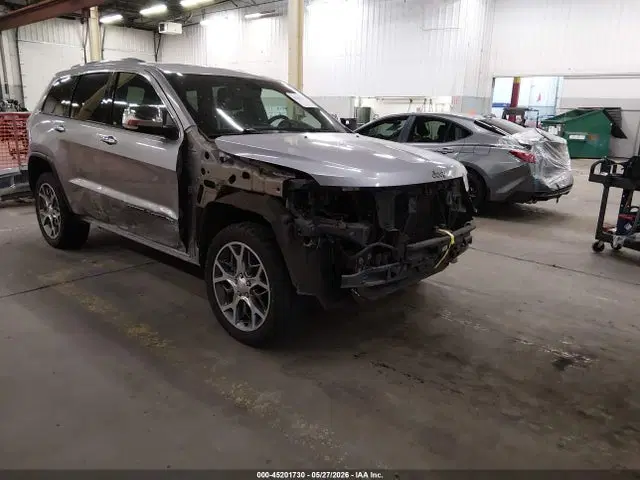 1C4RJFBG3LC321843 — 2020 Jeep Grand Cherokee Limited, Передняя часть (Front End), фото до ремонта
