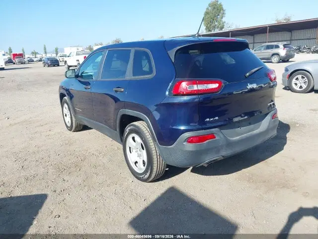 2016 Jeep Cherokee Sport VIN 1C4PJMAB5GW339685 фото 3
