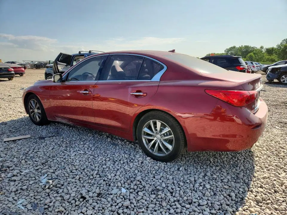 2014 INFINITI Q50 VIN JN1BV7AR4EM680696 фото 2