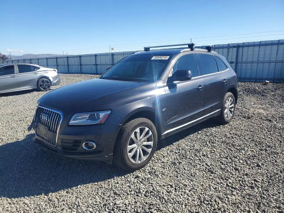 WA1LFAFP7EA044031 — 2014 Audi Q5, Передняя часть, фото до ремонта