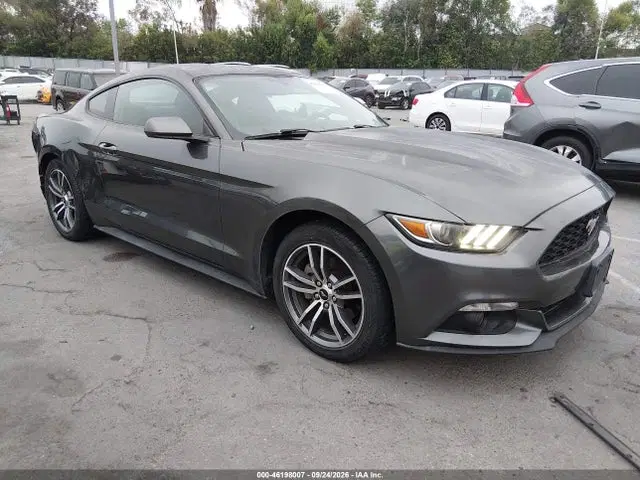 1FA6P8TH5G5336560 — 2016 Ford Mustang Ecoboost, Задняя часть (Rear), фото до ремонта