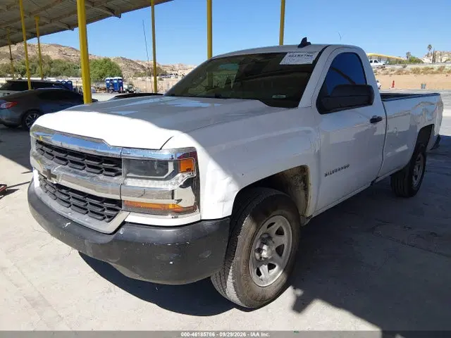 2017 Chevrolet Silverado 1500 Wt VIN 1GCNCNEC4HZ249860 фото 2