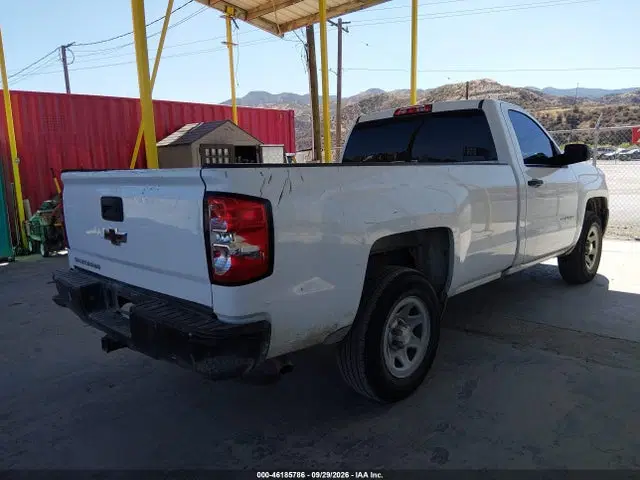 2017 Chevrolet Silverado 1500 Wt VIN 1GCNCNEC4HZ249860 фото 4
