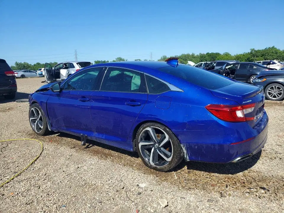 2019 HONDA ACCORD VIN 1HGCV1F36KA037011 фото 2