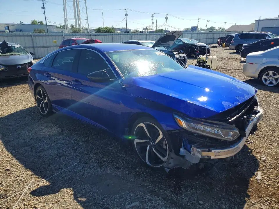 2019 HONDA ACCORD VIN 1HGCV1F36KA037011 фото 4
