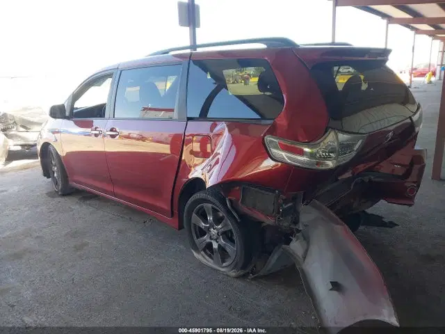 2017 Toyota Sienna Se 8 Passenger VIN 5TDXZ3DC9HS876701 фото 3