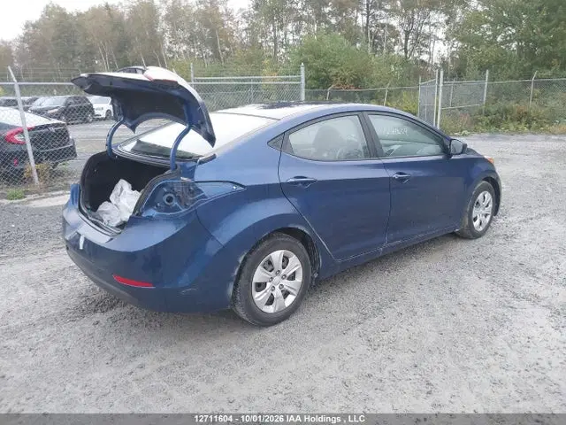 2016 Hyundai Elantra L+ VIN 5NPDH4AE8GH733566 фото 4