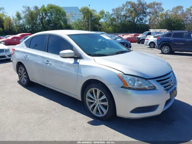 3N1AB7AP2FY327990 — 2015 Nissan Sentra SV, Normal Wear & Tear, фото до ремонта