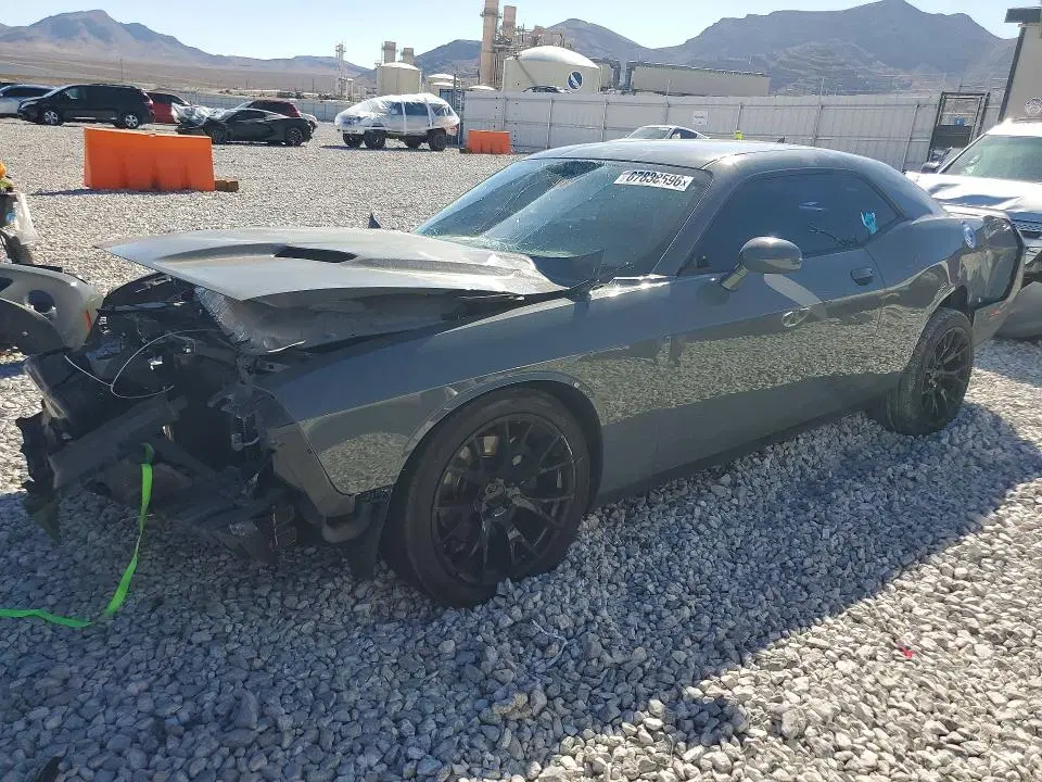 2C3CDZAG1JH328093 — 2018 Dodge Challenger, Передняя часть (Front End), фото до ремонта