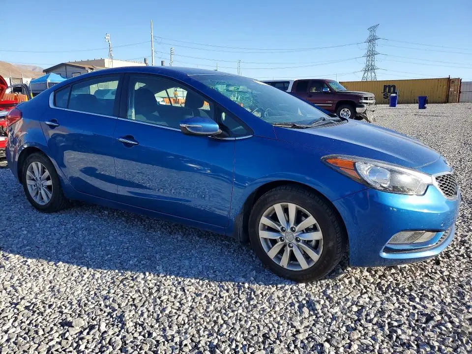 2014 KIA FORTE VIN KNAFX4A80E5112421 фото 4