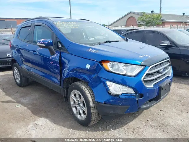 MAJ6S3GL0NC472927 — 2022 Ford Ecosport SE, Правый бок (Right Side), фото до ремонта