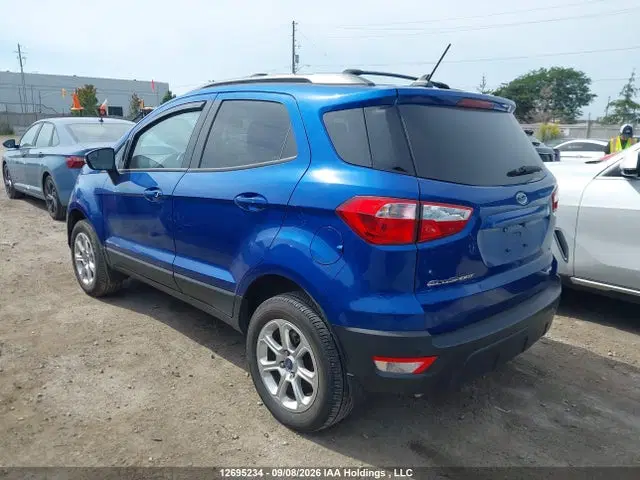 2022 Ford Ecosport Se VIN MAJ6S3GL0NC472927 фото 3
