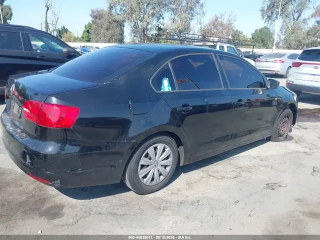 2014 Volkswagen Jetta 2.0l S VIN 3VW2K7AJ3EM388619 фото 4