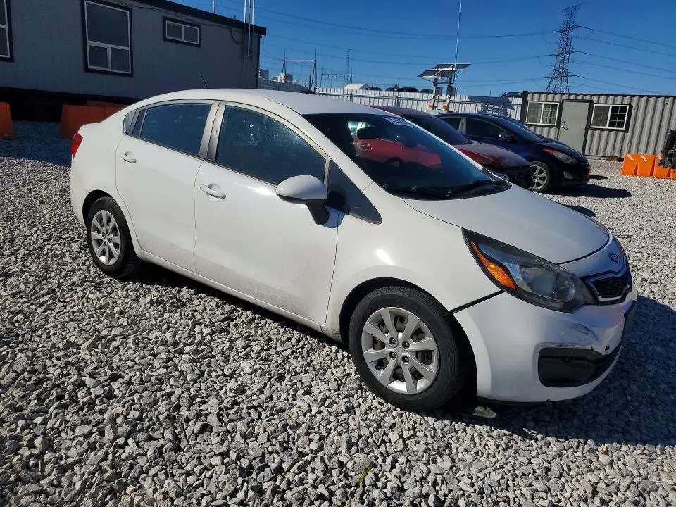 2014 KIA RIO VIN KNADM4A33E6348446 фото 4