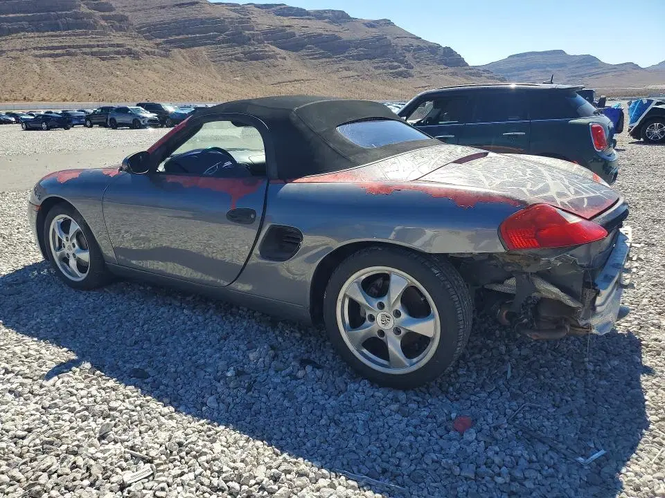 2001 PORSCHE BOXSTER VIN WP0CA29861U626421 фото 2