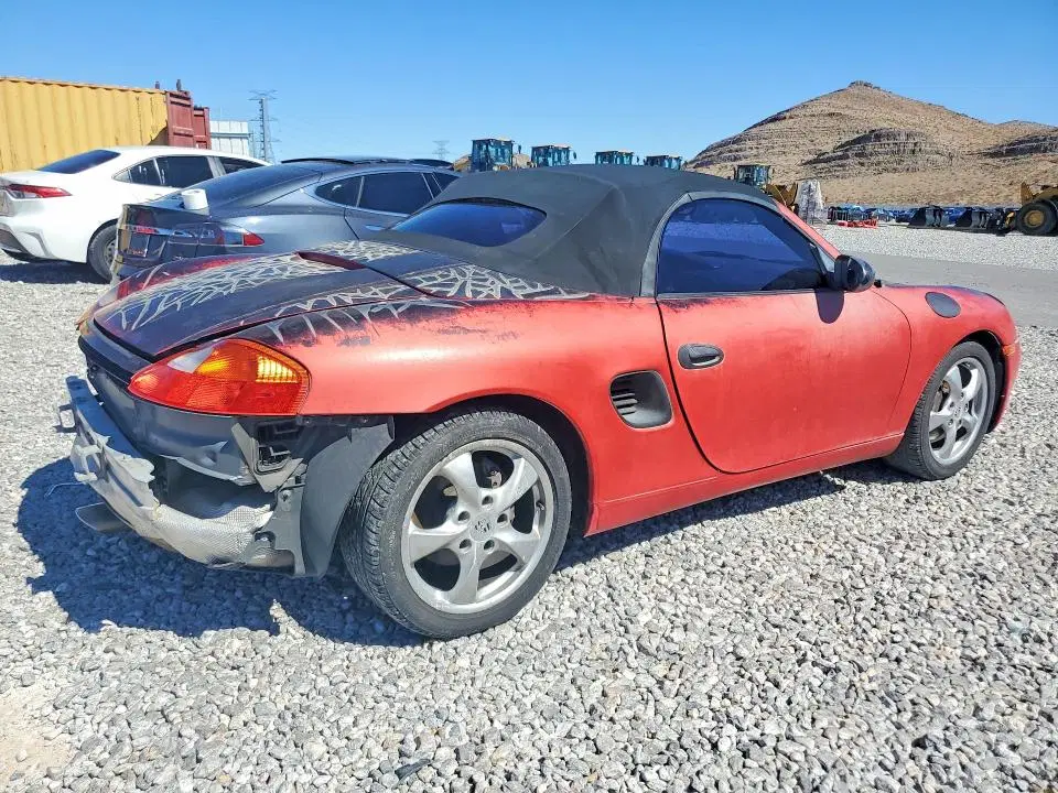 2001 PORSCHE BOXSTER VIN WP0CA29861U626421 фото 3