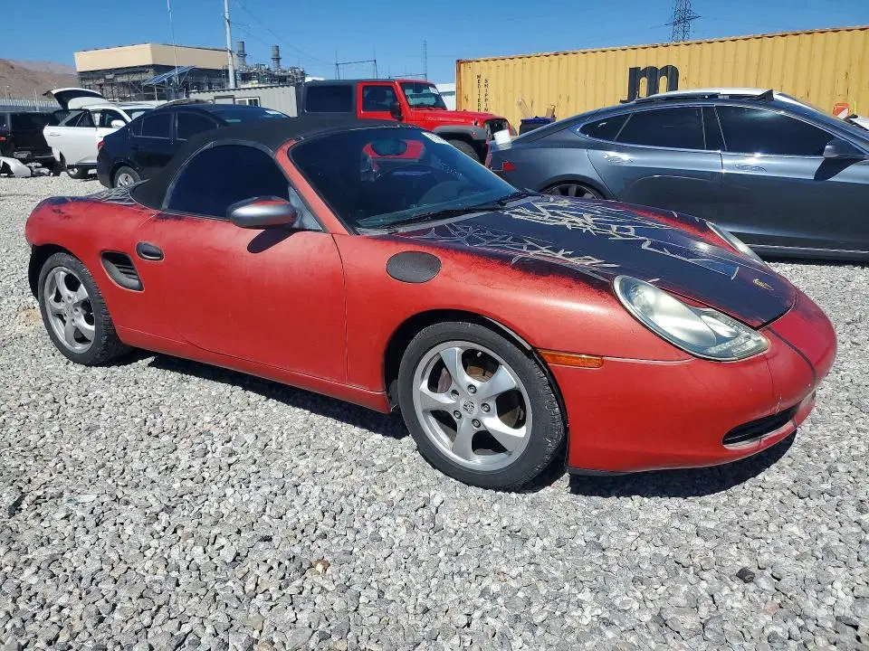 2001 PORSCHE BOXSTER VIN WP0CA29861U626421 фото 4