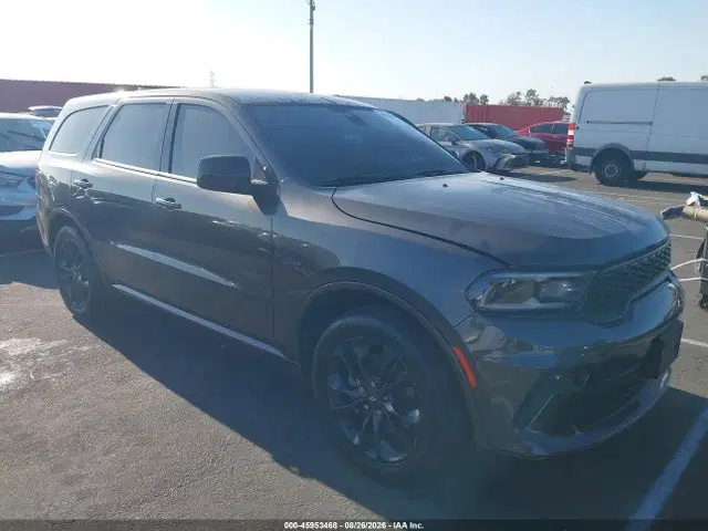 1C4RDHDG9MC803380 — 2021 Dodge Durango GT Rwd, Left Side, фото до ремонта