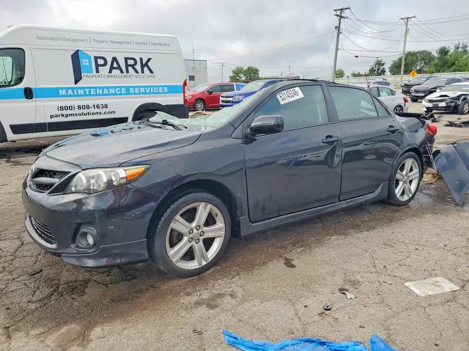 5YFBU4EE2DP166900 — 2013 Toyota Corolla, Крыша (Top/Roof), фото до ремонта