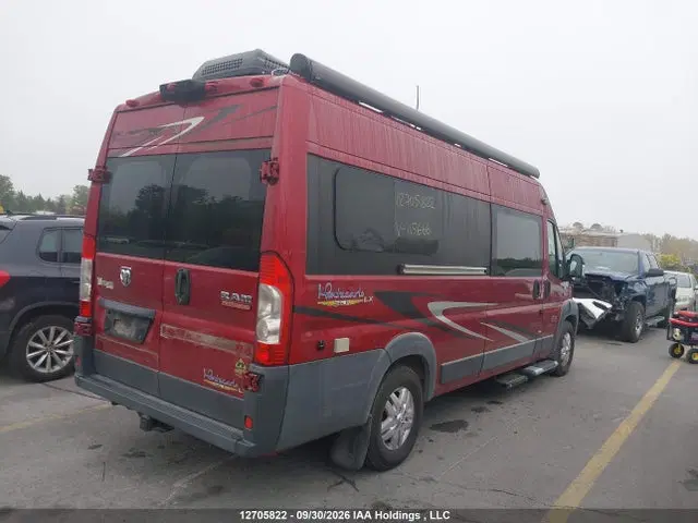 2018 RAM Promaster 3500 High Roof VIN 3C6URVJG2JE115666 фото 4