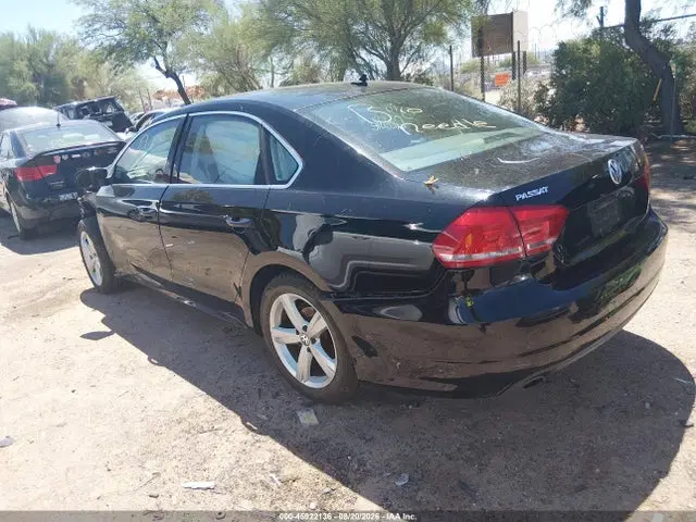 2014 Volkswagen Passat 1.8t Se VIN 1VWBS7A38EC108423 фото 3
