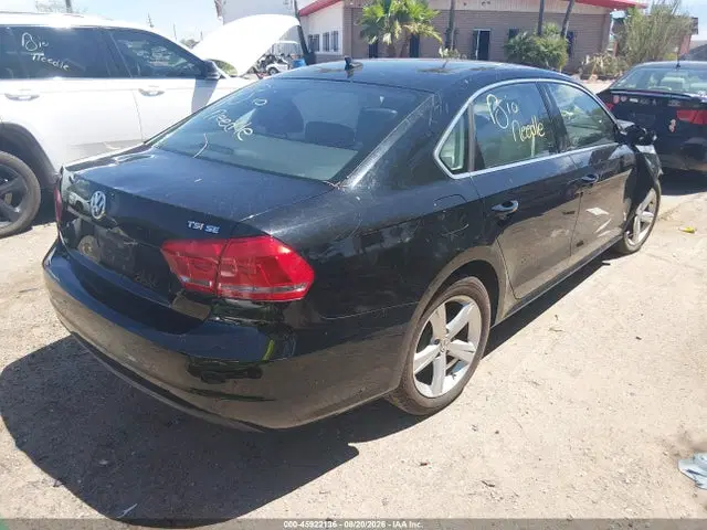 2014 Volkswagen Passat 1.8t Se VIN 1VWBS7A38EC108423 фото 4
