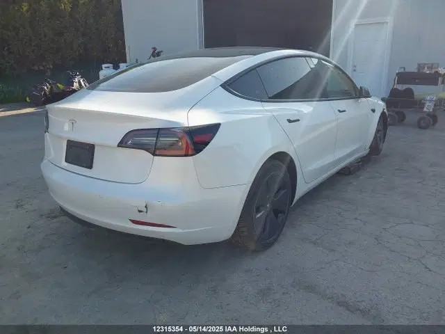 2021 Tesla Model 3 Standard Range/standard Range Plus VIN 5YJ3E1EA4MF023763 фото 4
