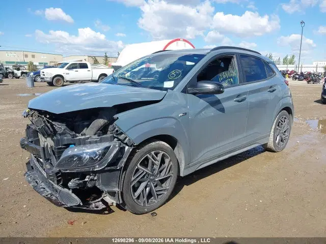 2022 Hyundai Kona N Line With Ultimate Package VIN KM8K5CA33NU906773 фото 2