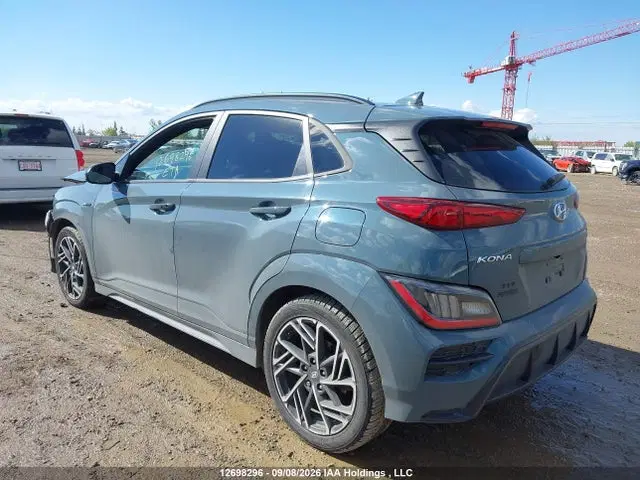 2022 Hyundai Kona N Line With Ultimate Package VIN KM8K5CA33NU906773 фото 3