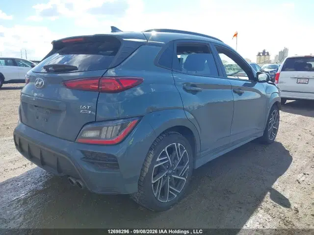 2022 Hyundai Kona N Line With Ultimate Package VIN KM8K5CA33NU906773 фото 4