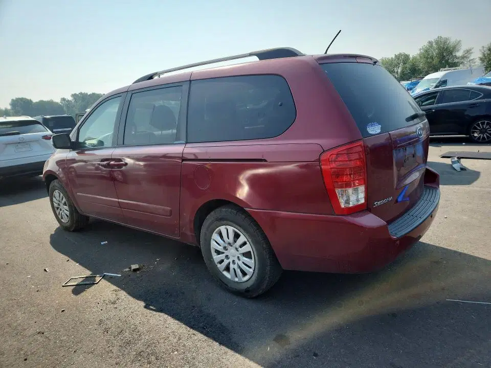2012 KIA SEDONA VIN KNDMG4C79C6433251 фото 2