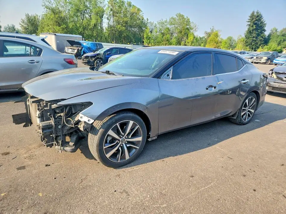 1N4AA6DV3LC371852 — 2020 Nissan Maxima, Передняя часть, фото до ремонта