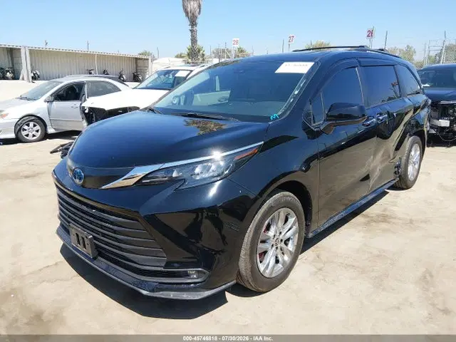 2025 Toyota SIENNA XLE VIN 5TDJSKFC1SS200736 фото 2