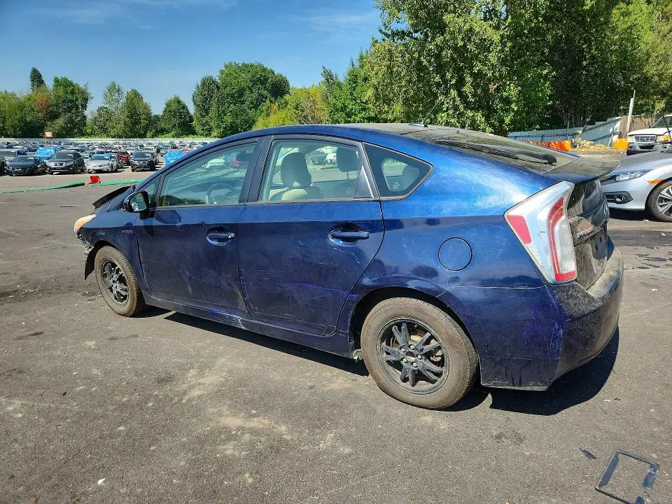2012 TOYOTA PRIUS VIN JTDKN3DU4C1523075 фото 2
