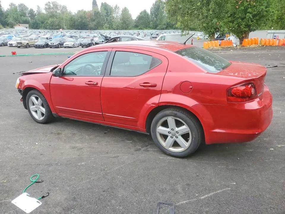 2013 DODGE AVENGER VIN 1C3CDZABXDN643376 фото 3