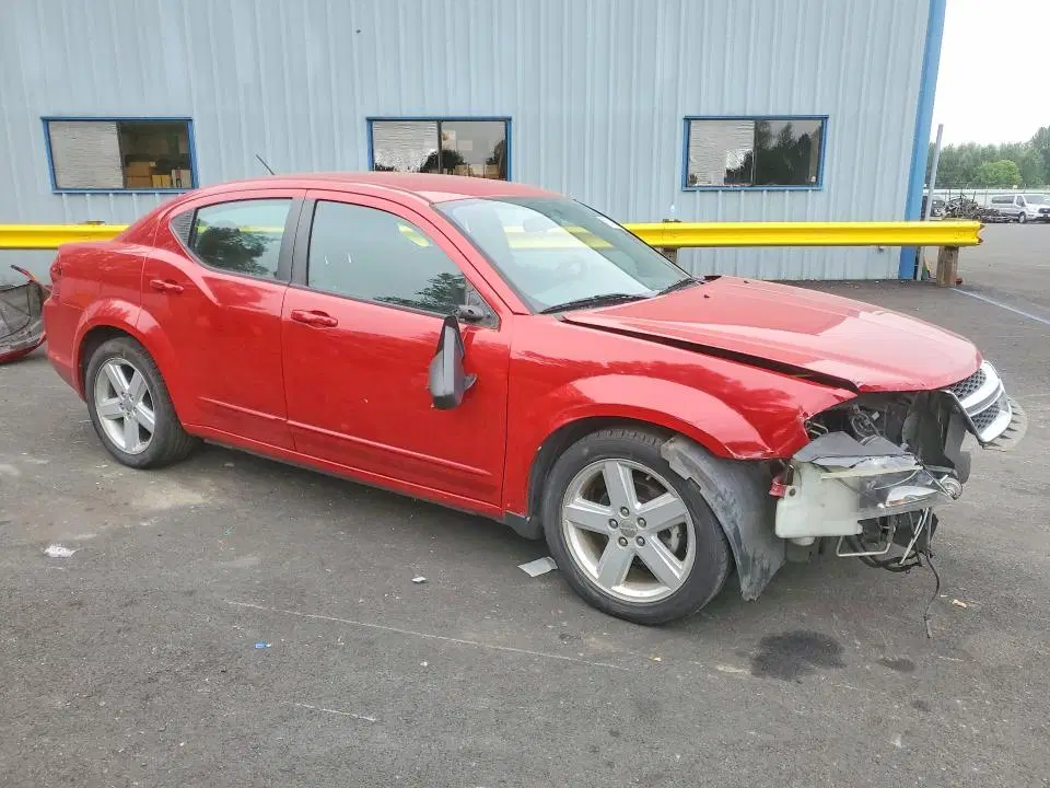 2013 DODGE AVENGER VIN 1C3CDZABXDN643376 фото 4