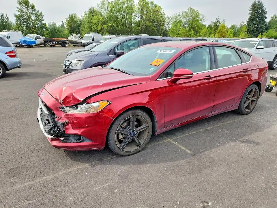 3FA6P0T96GR116335 — 2016 Ford Fusion, Передняя часть, фото до ремонта