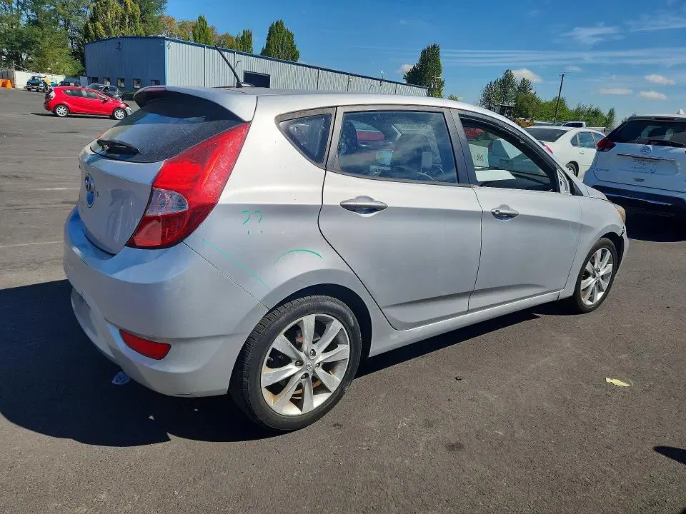 2012 HYUNDAI ACCENT VIN KMHCU5AEXCU053659 фото 3