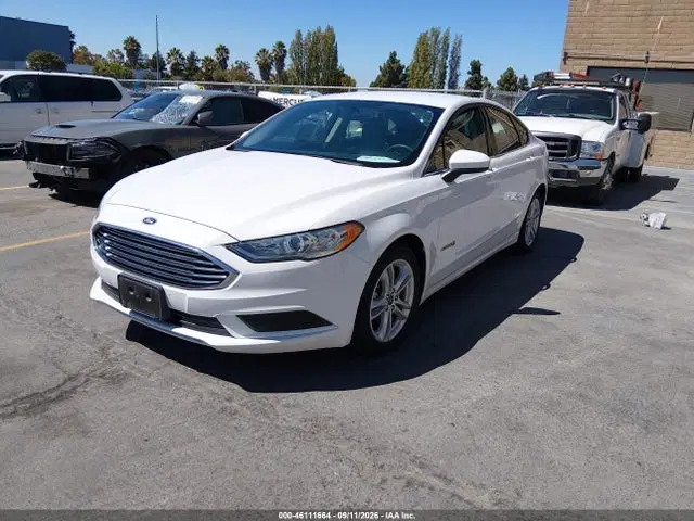 2018 Ford Fusion Hybrid S VIN 3FA6P0UU1JR271546 фото 2