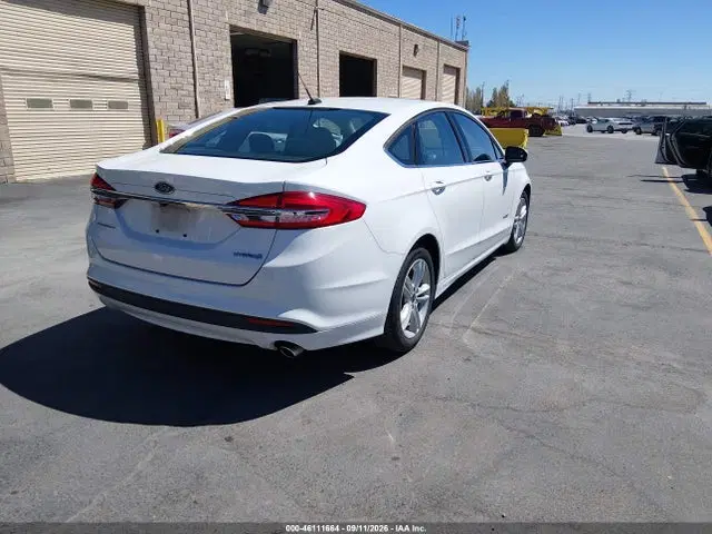 2018 Ford Fusion Hybrid S VIN 3FA6P0UU1JR271546 фото 4
