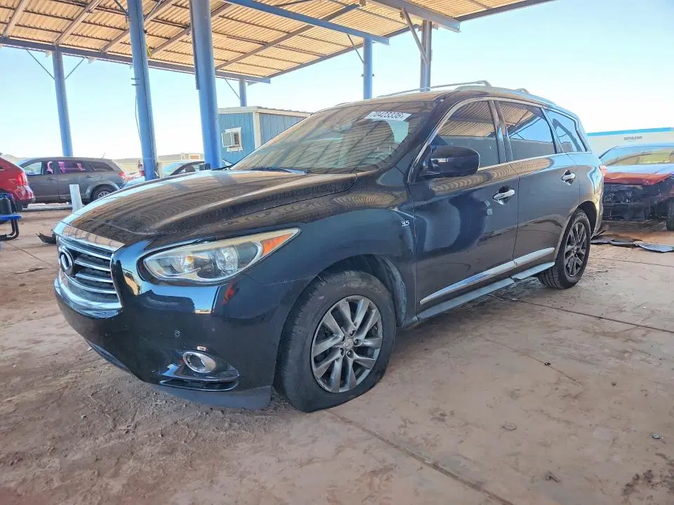 5N1AL0MN6FC523253 — 2015 Infiniti QX60, Мелкие вмятины и царапины, фото до ремонта