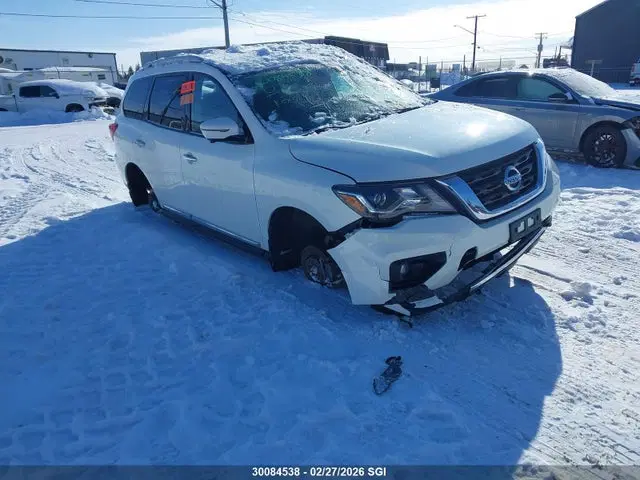 5N1DR2DM5LC628845 — 2020 Nissan Pathfinder PLATINUM, Theft, фото до ремонта