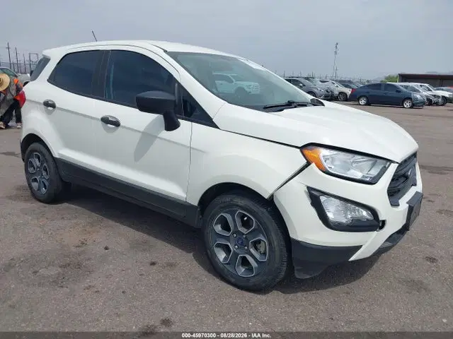 MAJ3S2FE1MC446500 — 2021 Ford Ecosport S, Передняя часть справа (Right Front), фото до ремонта