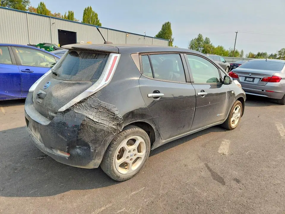 2012 NISSAN LEAF VIN JN1AZ0CP1CT022825 фото 4