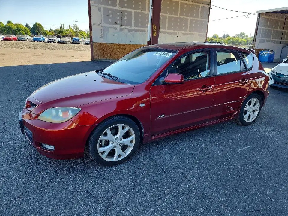 JM1BK344191234690 — 2009 Mazda 3, Задняя часть, фото до ремонта