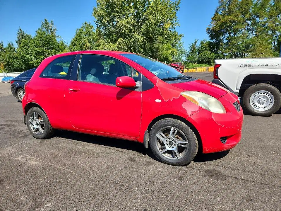 2007 TOYOTA YARIS VIN JTDJT903075040585 фото 4