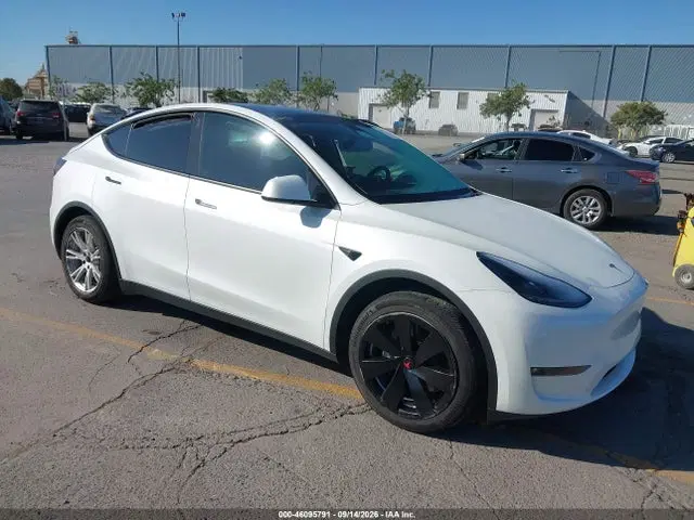 7SAYGDEE2PF745017 — 2023 Tesla Model Y Awd/long Range Dual Motor All-wheel Drive, Left Side, фото до ремонта