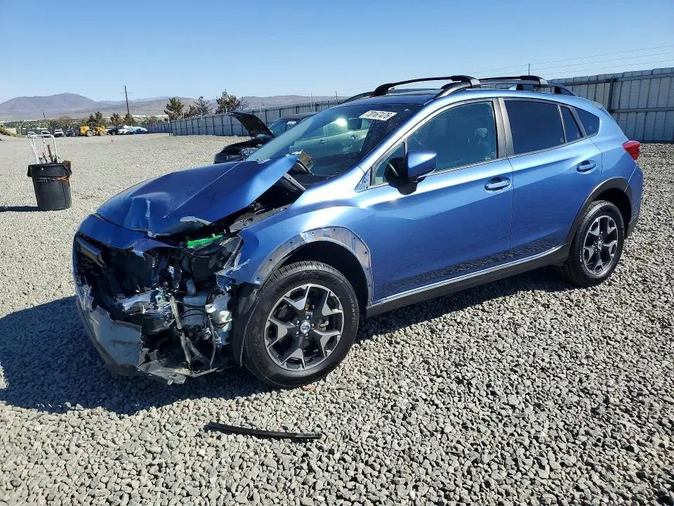 JF2GTADC2J8259044 — 2018 Subaru Crosstrek, Передняя часть (Front End), фото до ремонта