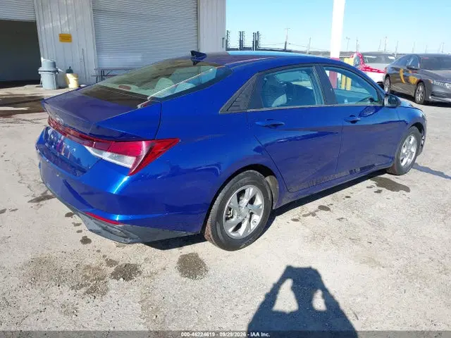 2021 Hyundai ELANTRA SE VIN 5NPLL4AG2MH045988 фото 4